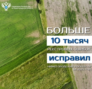 Более 10 тысяч реестровых ошибок исправил Нижегородский Росреестр